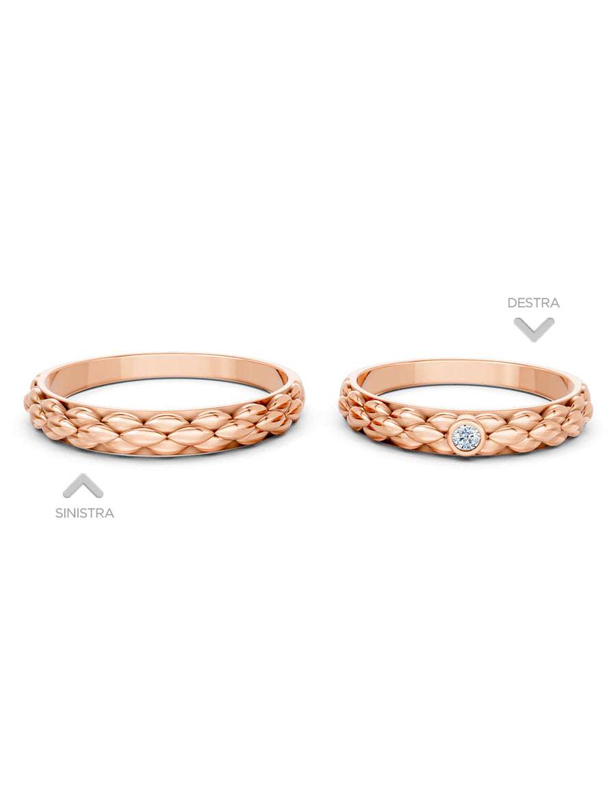 Argolla de matrimonio - unión perfecta - UNITI10
