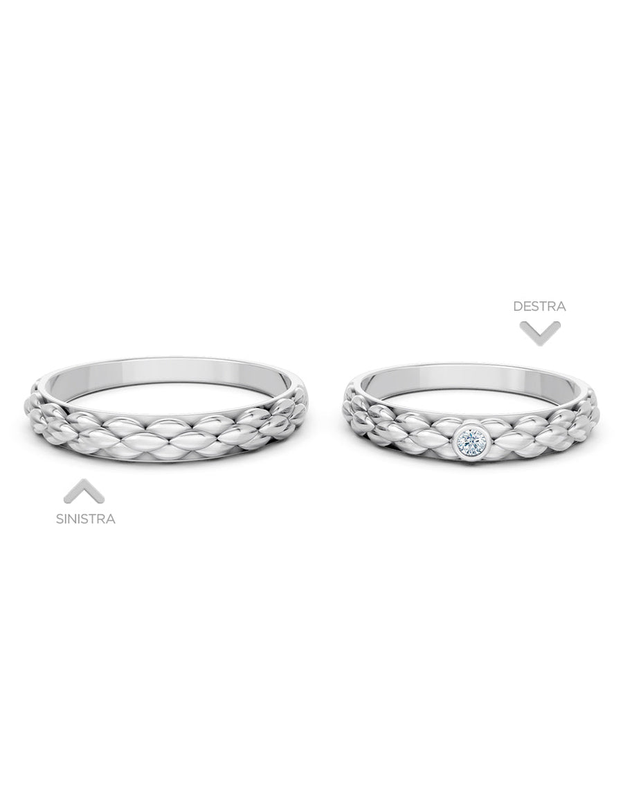 Argolla de matrimonio - unión perfecta - UNITI10