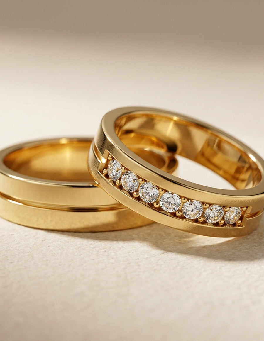 Argolla de matrimonio - unión perfecta - UNITI100