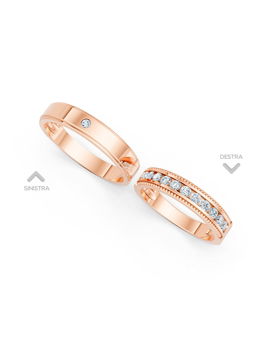 Argolla de matrimonio - unión perfecta - UNITI101