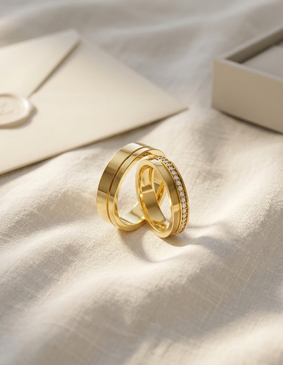 Argolla de matrimonio - unión perfecta - UNITI102
