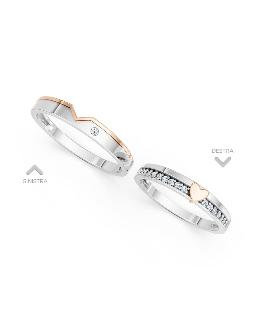 Argolla de matrimonio - unión perfecta - UNITI103