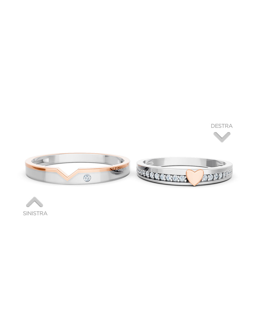 Argolla de matrimonio - unión perfecta - UNITI103