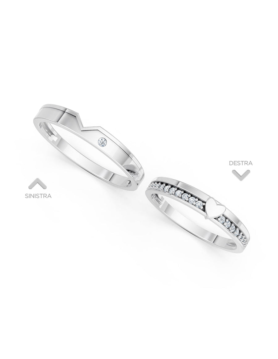 Argolla de matrimonio - unión perfecta - UNITI103