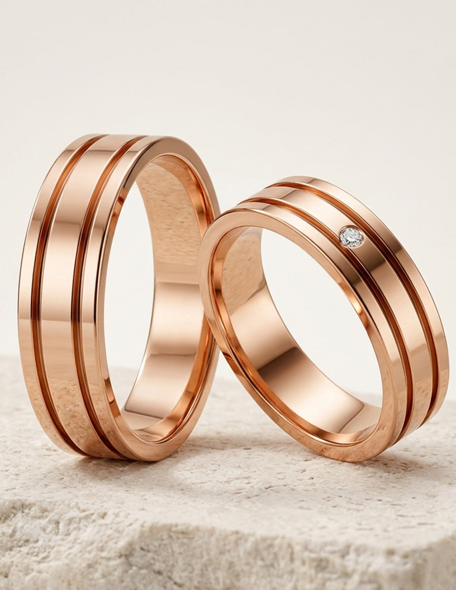Argolla de matrimonio - unión perfecta - UNITI104