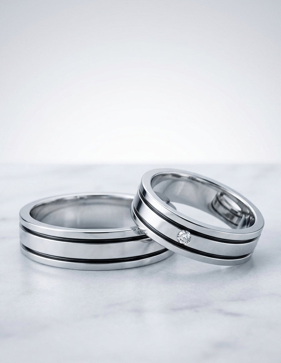 Argolla de matrimonio - unión perfecta - UNITI104