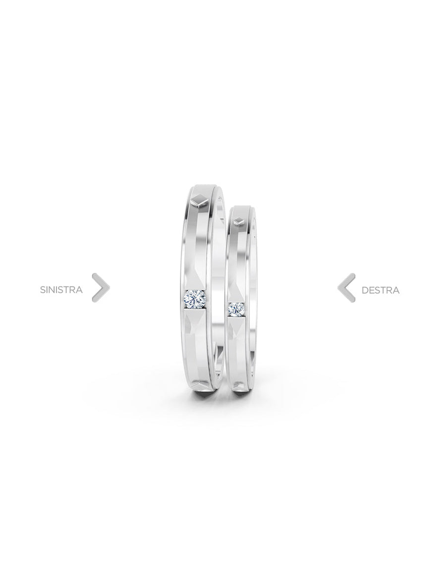 Argolla de matrimonio - unión perfecta - UNITI106