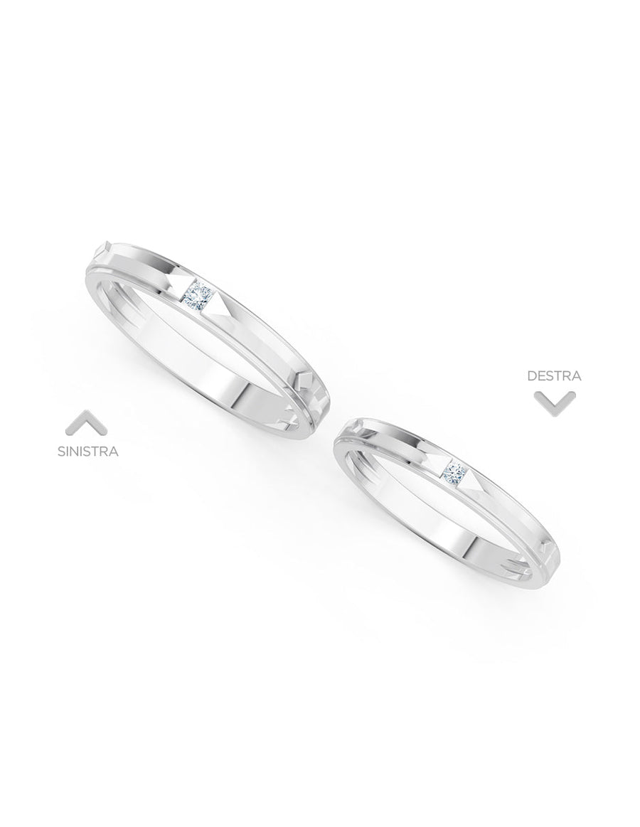 Argolla de matrimonio - unión perfecta - UNITI106