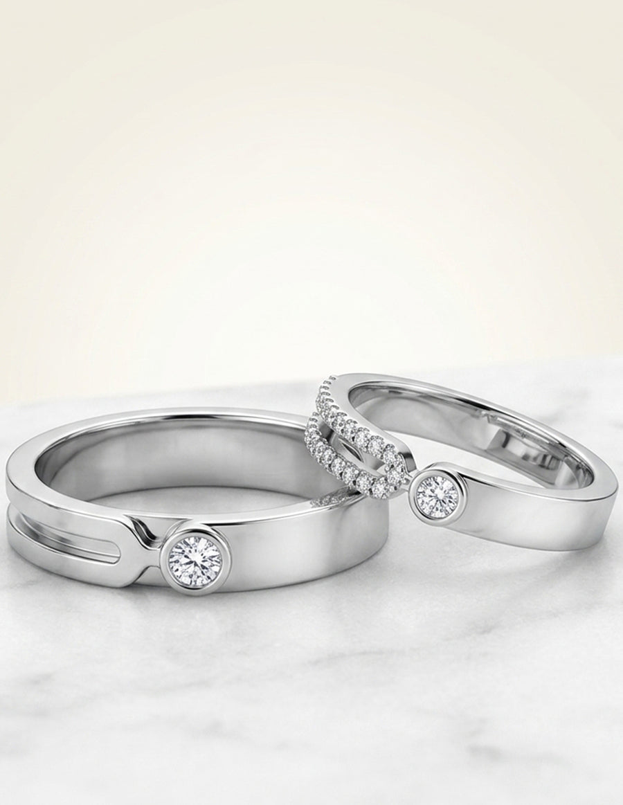 Argolla de matrimonio - unión perfecta - UNITI107