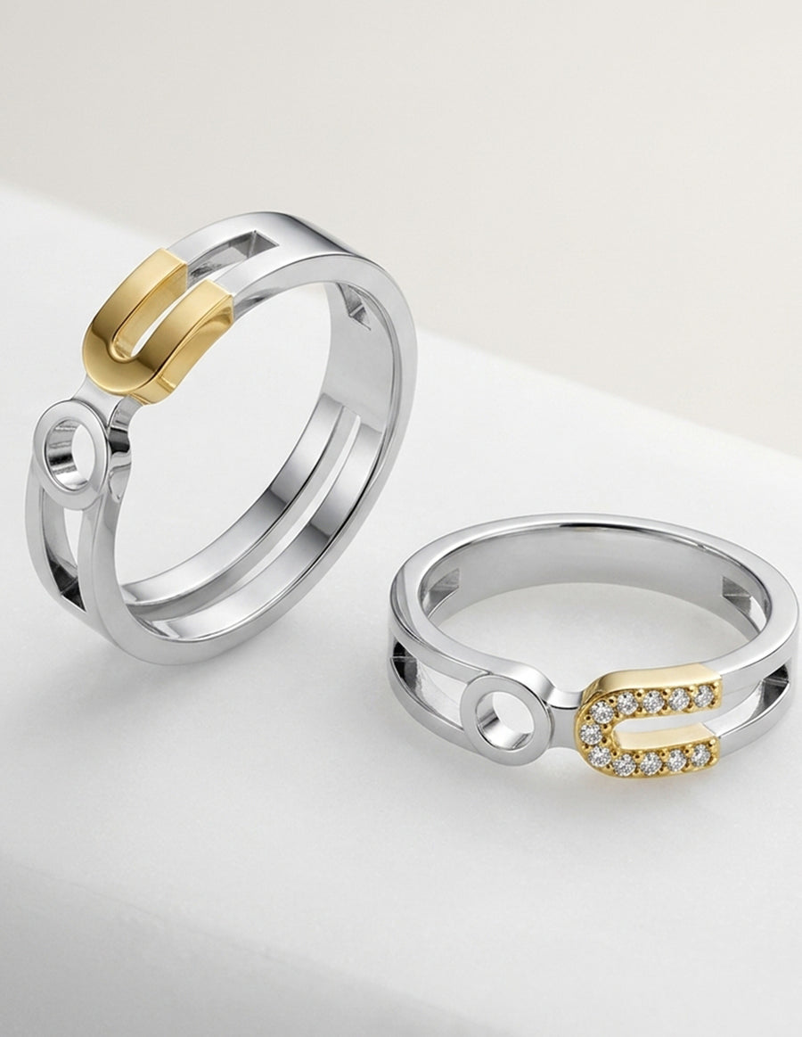 Argolla de matrimonio - unión perfecta - UNITI108