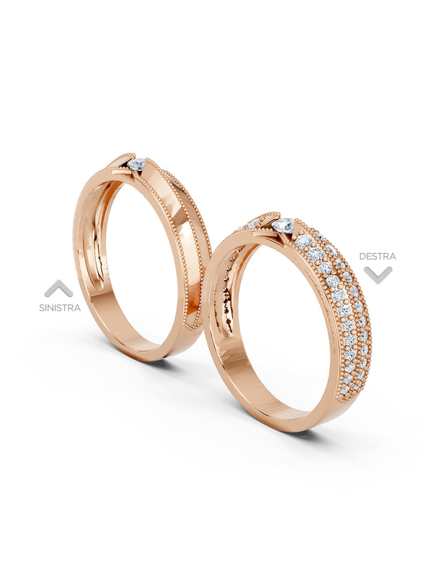 Argolla de matrimonio - unión perfecta - UNITI109