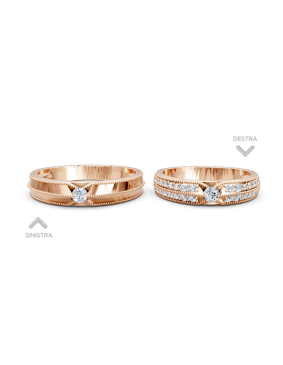 Argolla de matrimonio - unión perfecta - UNITI109