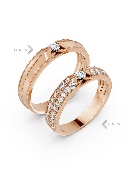 Argolla de matrimonio - unión perfecta - UNITI109