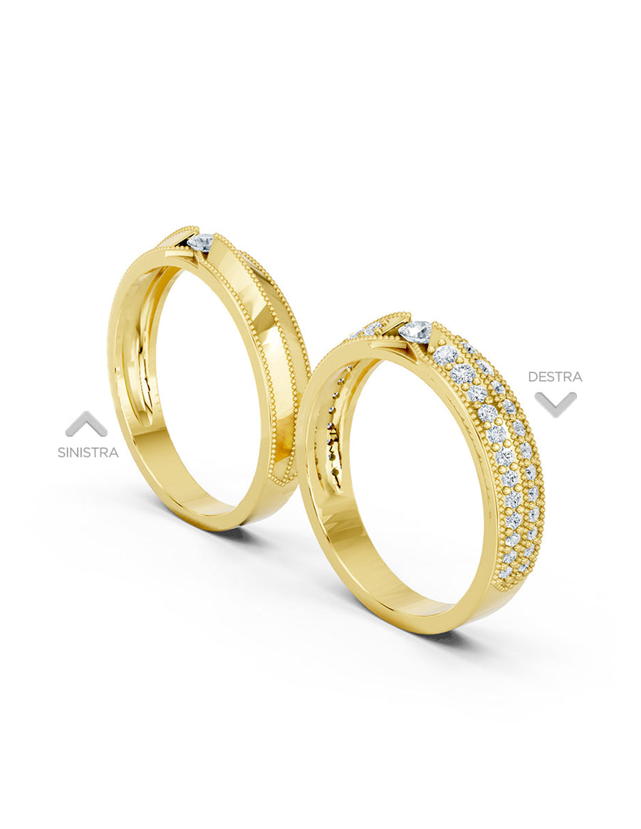 Argolla de matrimonio - unión perfecta - UNITI109