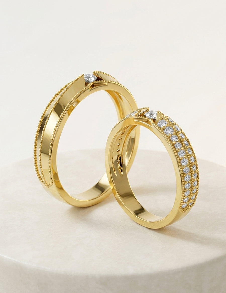 Argolla de matrimonio - unión perfecta - UNITI109