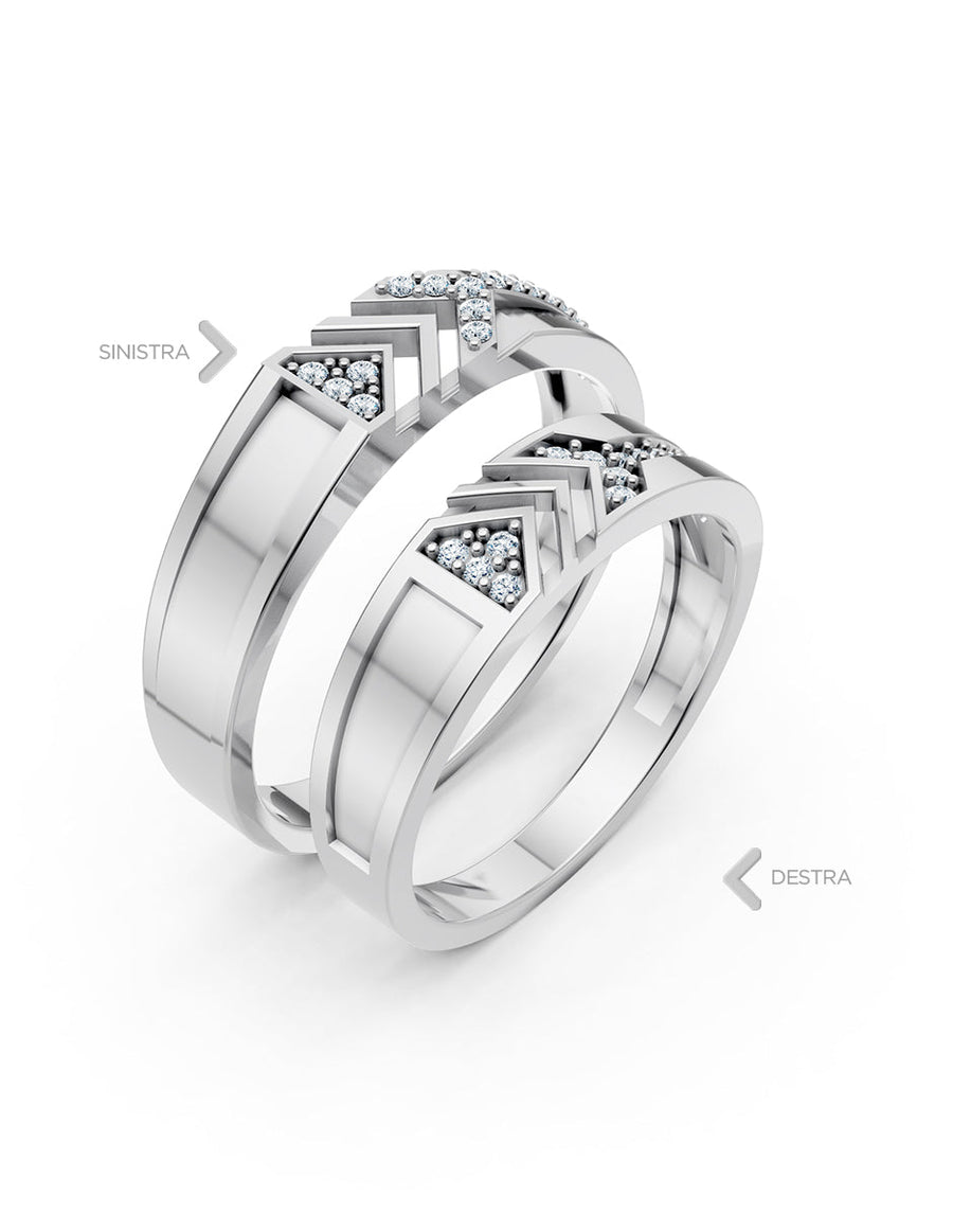 Argolla de matrimonio - unión perfecta - UNITI11