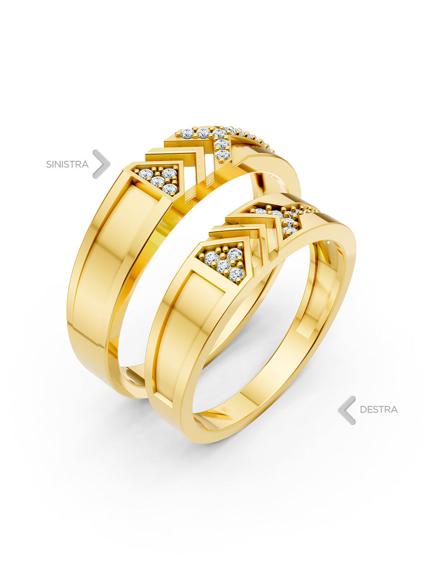 Argolla de matrimonio - unión perfecta - UNITI11
