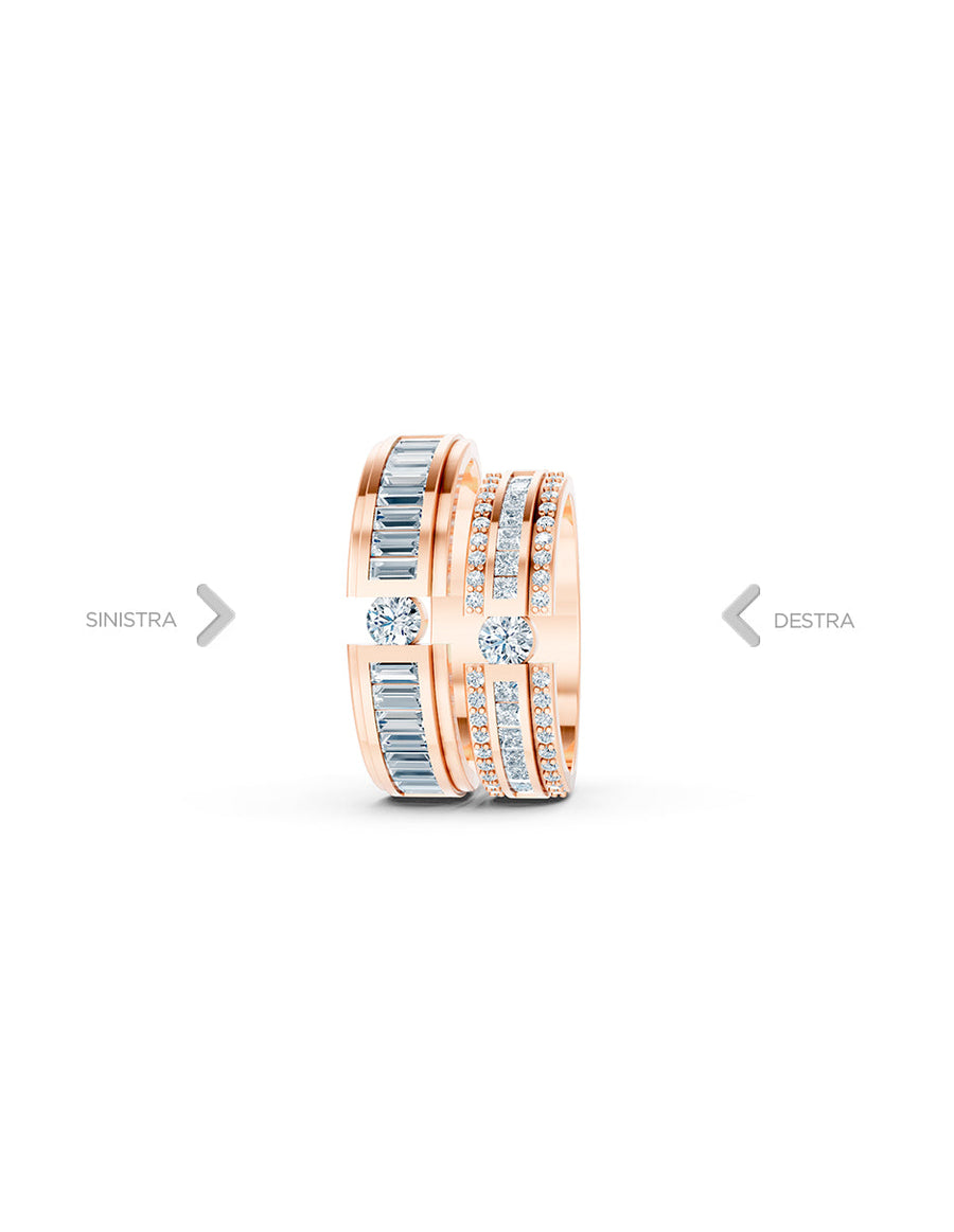 Argolla de matrimonio - unión perfecta - UNITI110