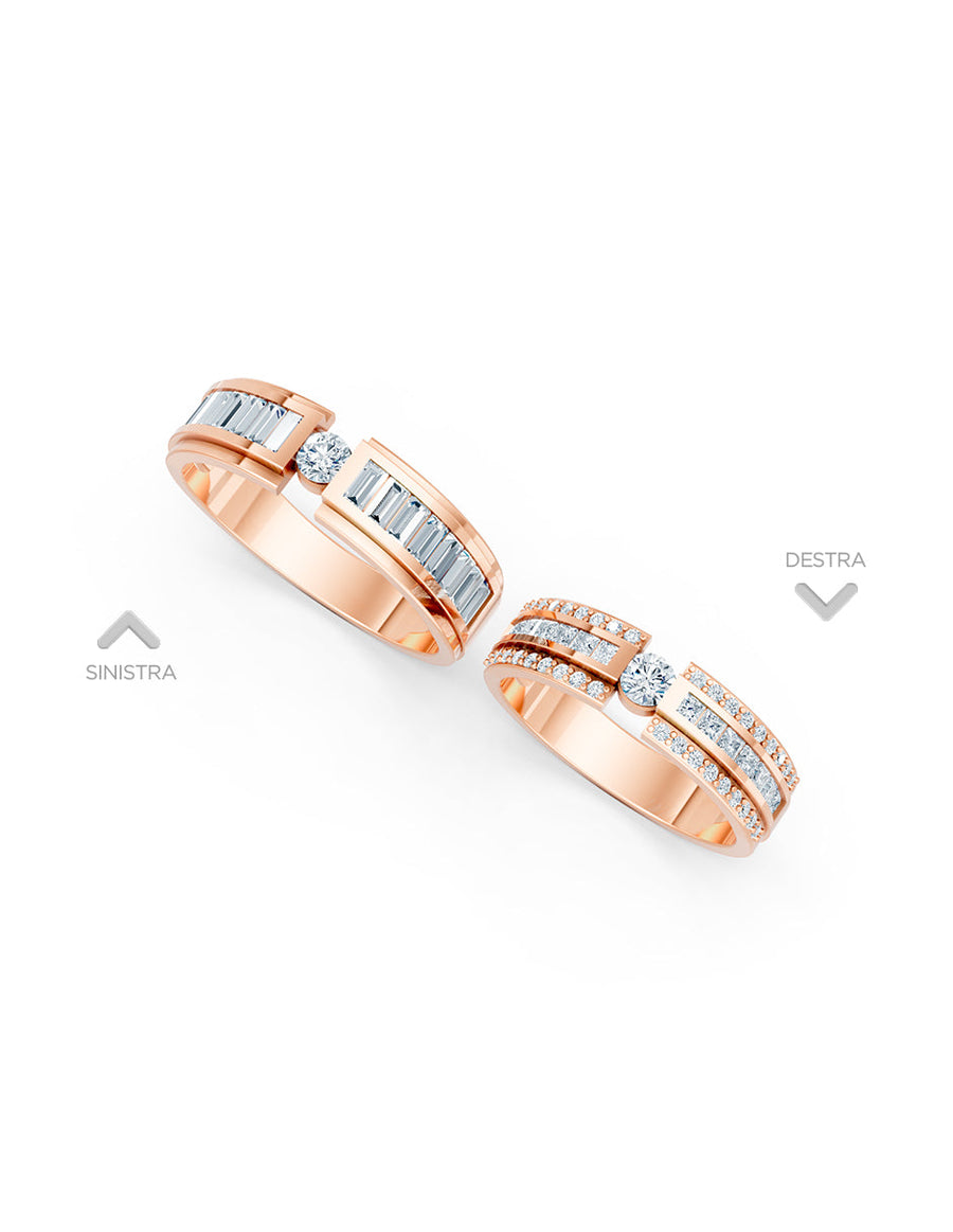 Argolla de matrimonio - unión perfecta - UNITI110