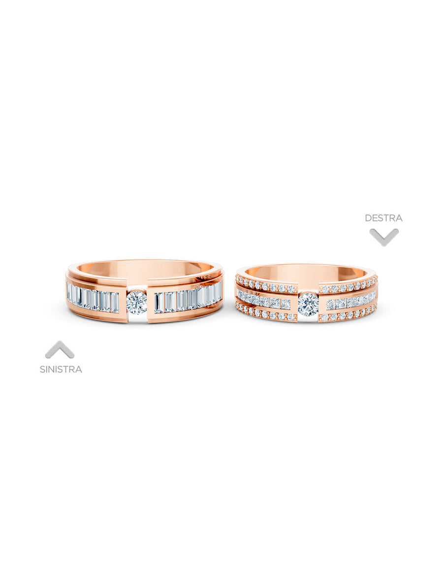 Argolla de matrimonio - unión perfecta - UNITI110