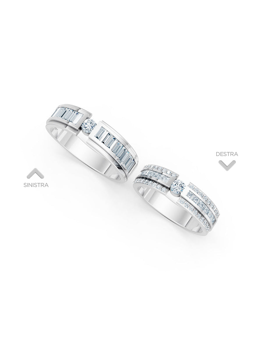 Argolla de matrimonio - unión perfecta - UNITI110