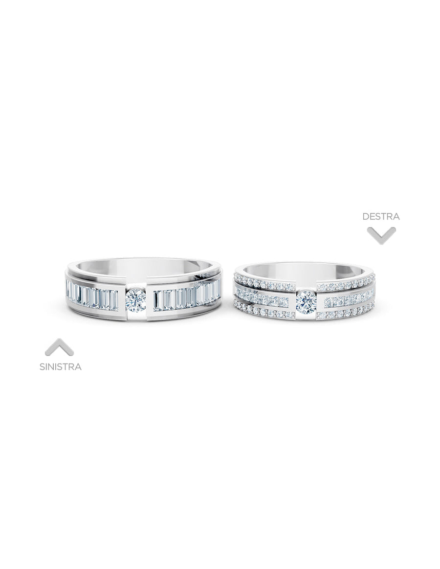 Argolla de matrimonio - unión perfecta - UNITI110