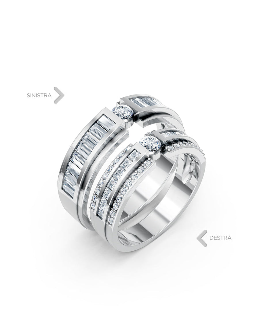 Argolla de matrimonio - unión perfecta - UNITI110