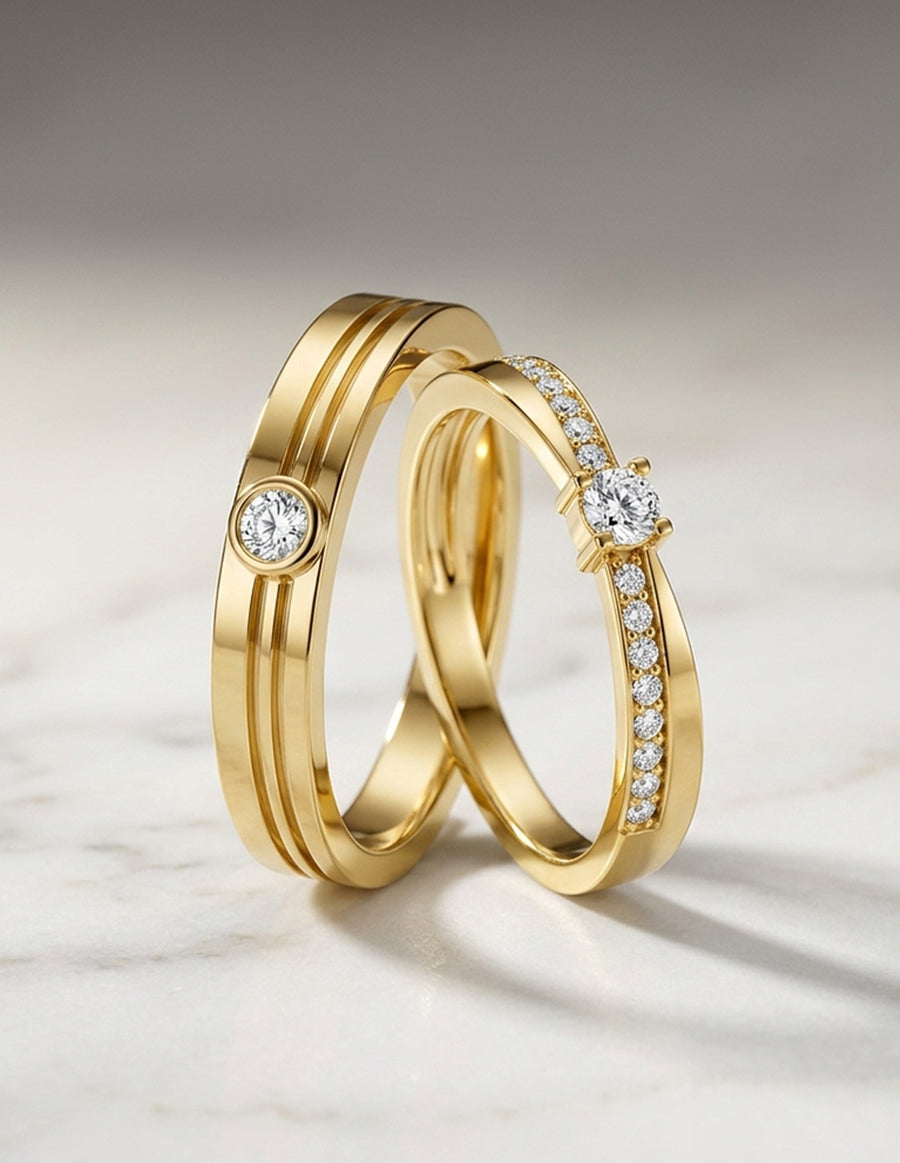 Argolla de matrimonio - unión perfecta - UNITI111