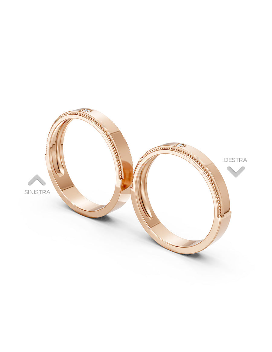 Argolla de matrimonio - unión perfecta - UNITI112