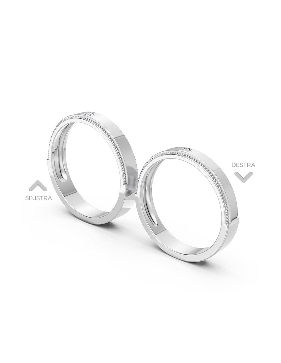 Argolla de matrimonio - unión perfecta - UNITI112
