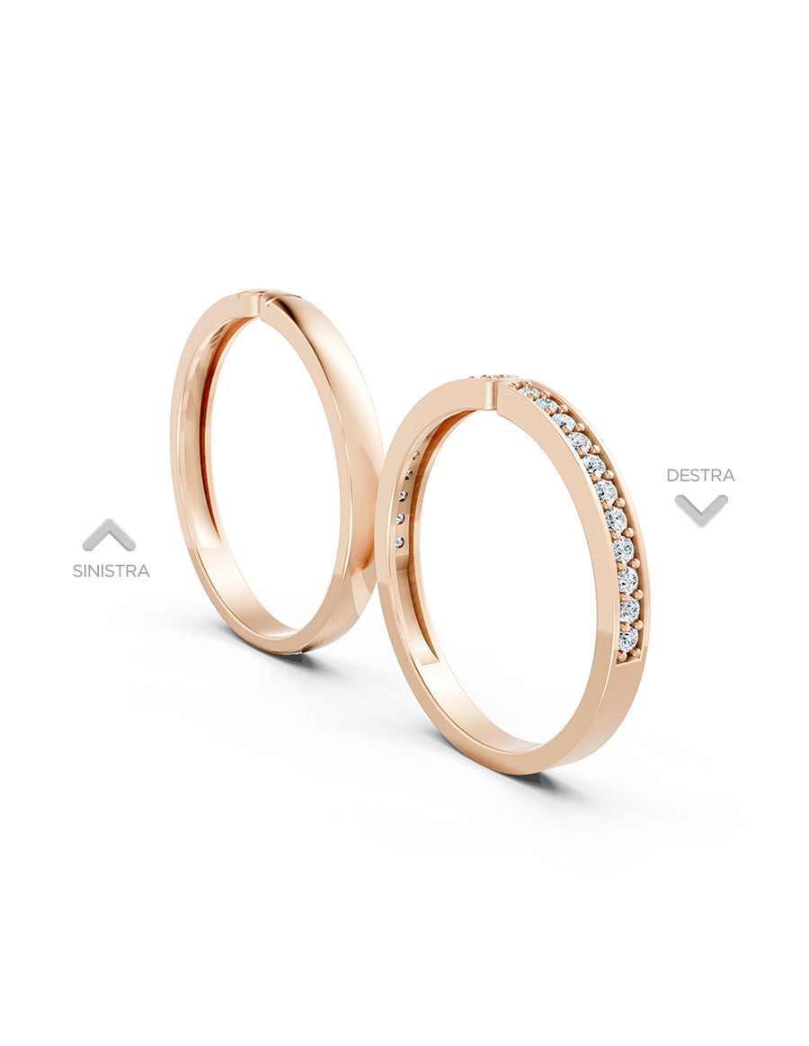 Argolla de matrimonio - unión perfecta - UNITI114