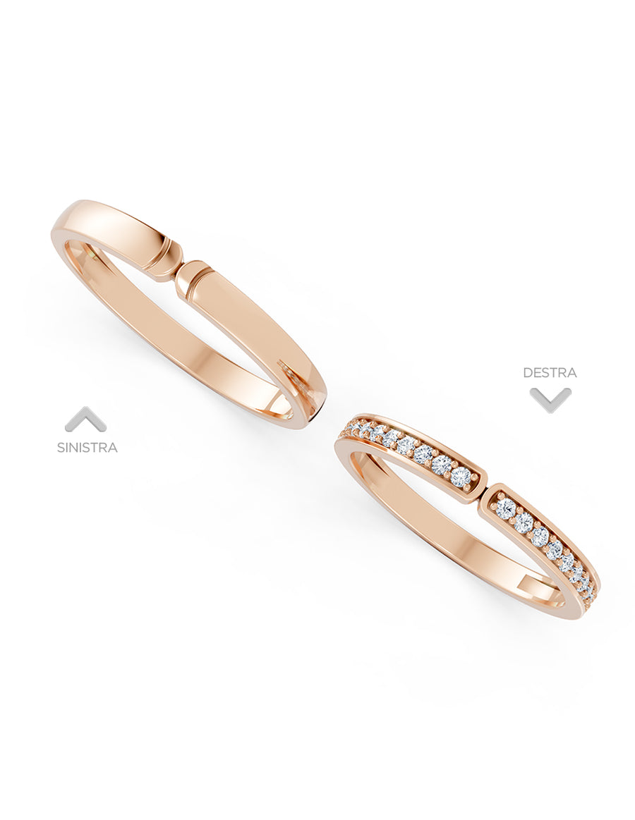 Argolla de matrimonio - unión perfecta - UNITI114