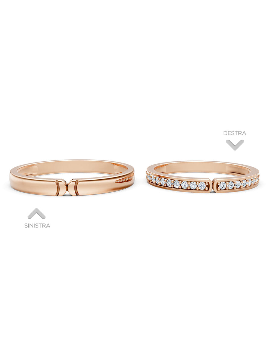 Argolla de matrimonio - unión perfecta - UNITI114