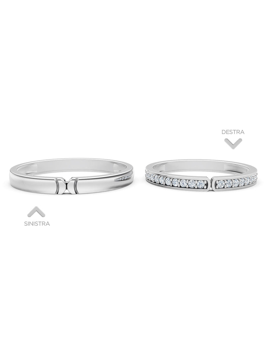 Argolla de matrimonio - unión perfecta - UNITI114