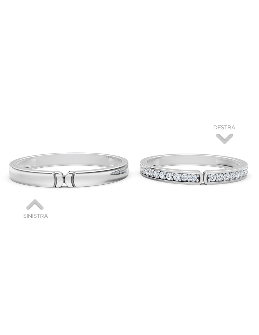 Argolla de matrimonio - unión perfecta - UNITI114