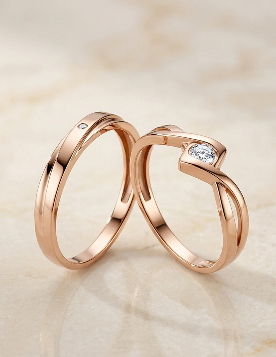 Argolla de matrimonio - unión perfecta - UNITI115
