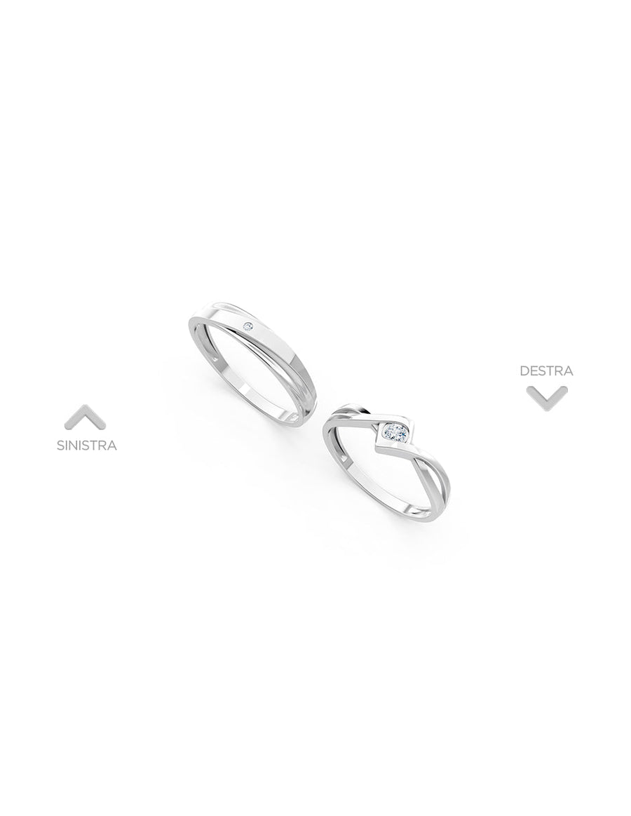 Argolla de matrimonio - unión perfecta - UNITI115