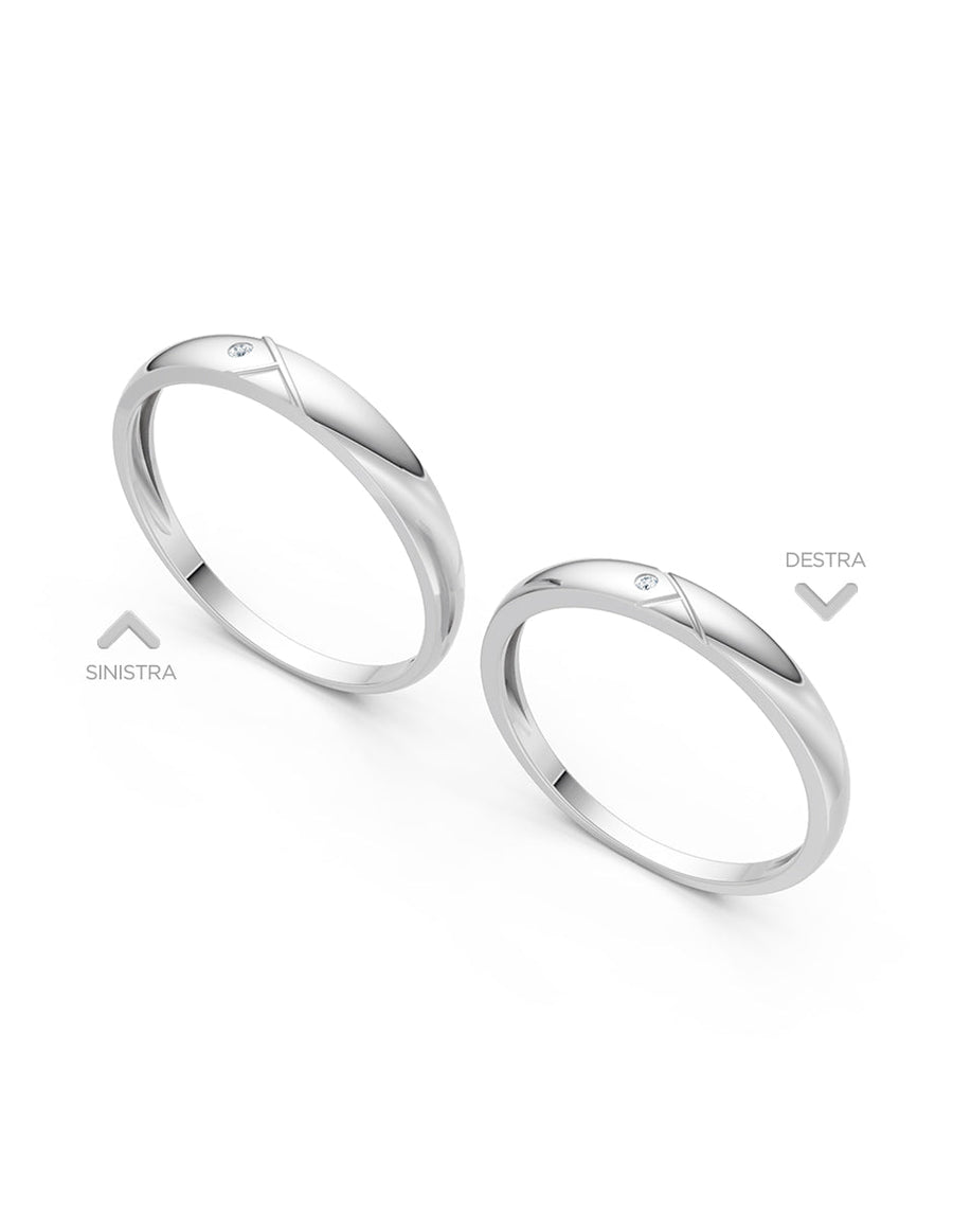 Argolla de matrimonio - unión perfecta - UNITI116