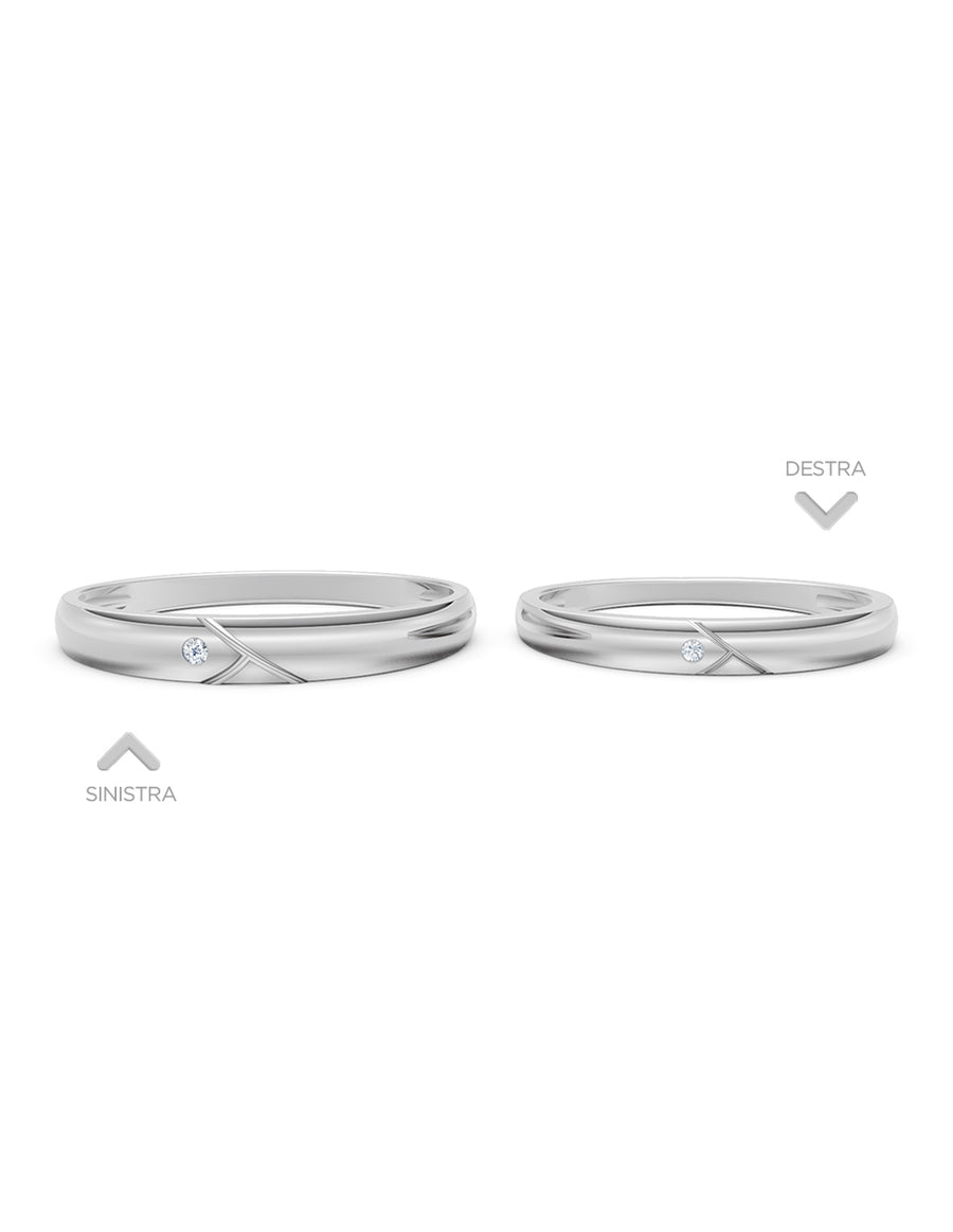 Argolla de matrimonio - unión perfecta - UNITI116