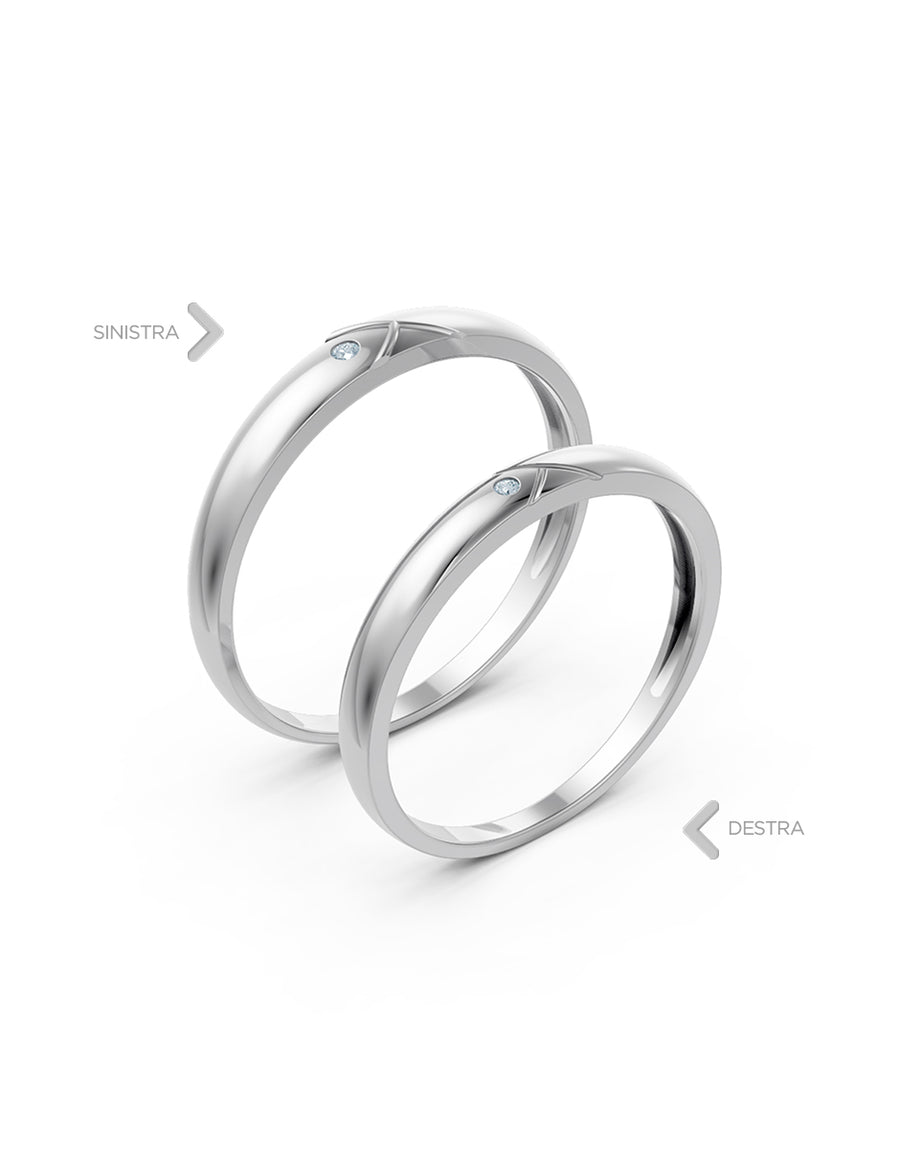 Argolla de matrimonio - unión perfecta - UNITI116