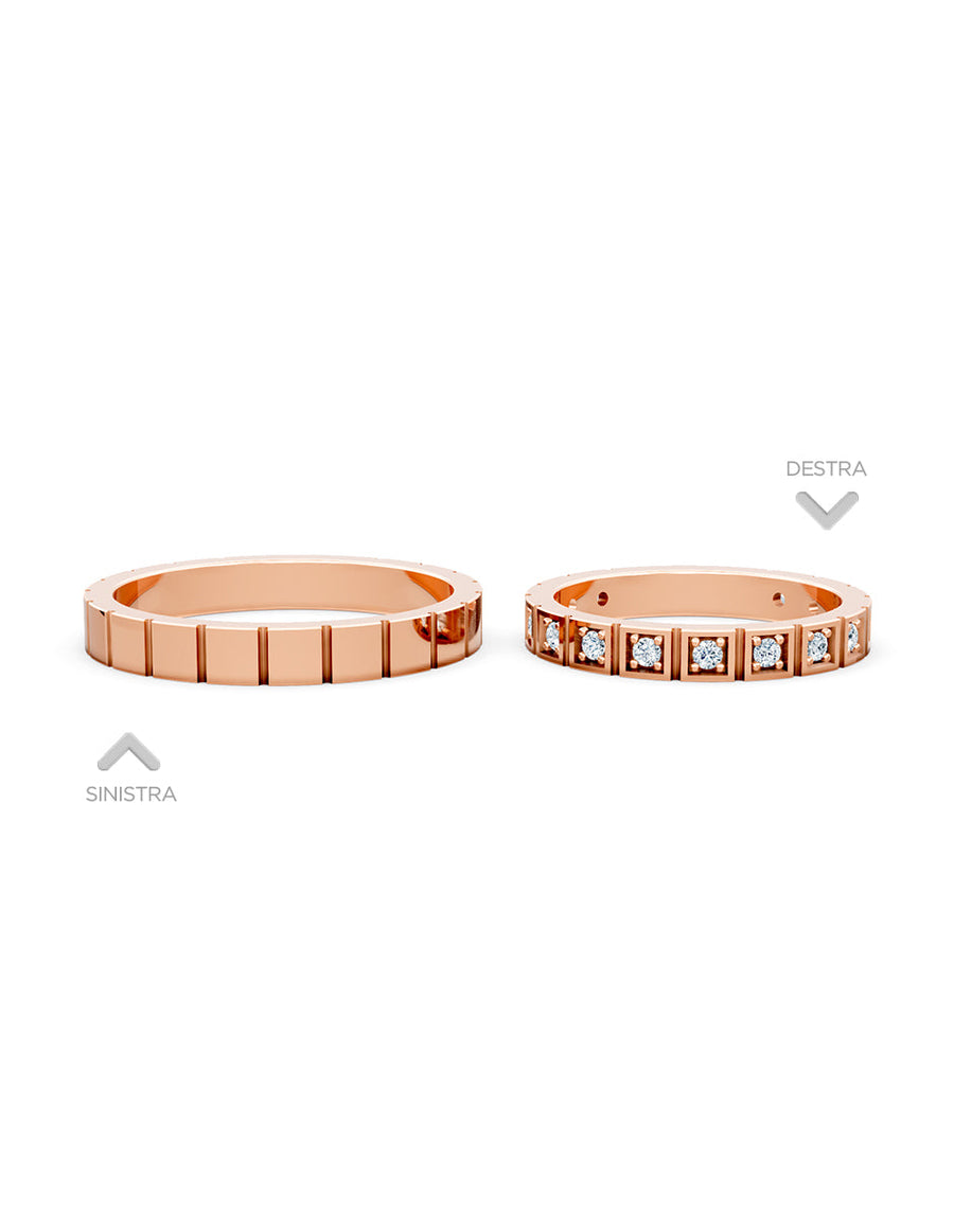 Argolla de matrimonio - unión perfecta - UNITI118