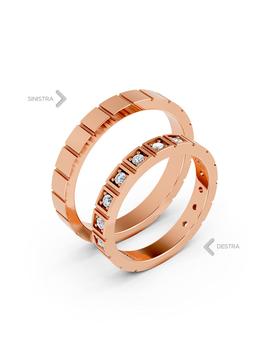 Argolla de matrimonio - unión perfecta - UNITI118