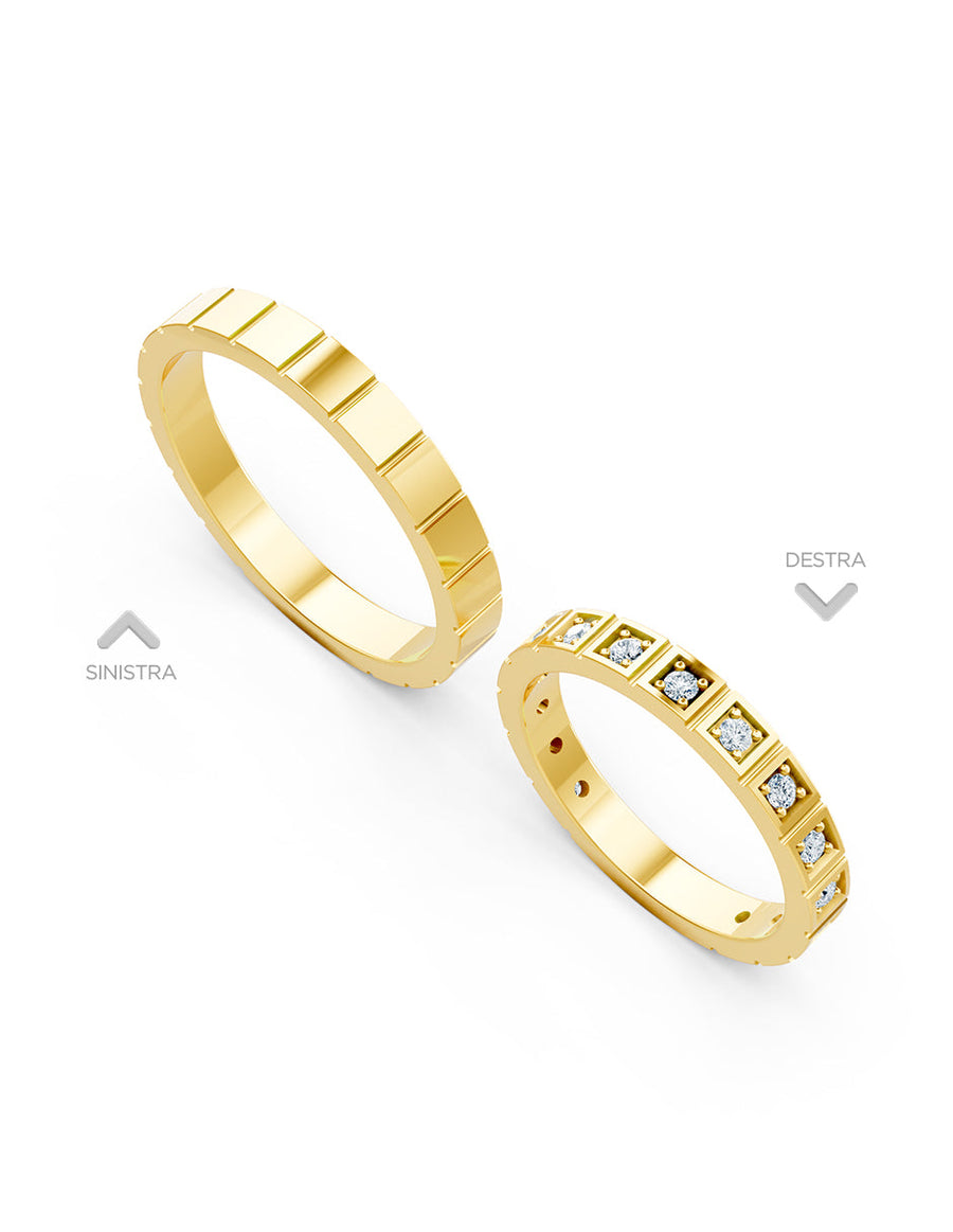 Argolla de matrimonio - unión perfecta - UNITI118