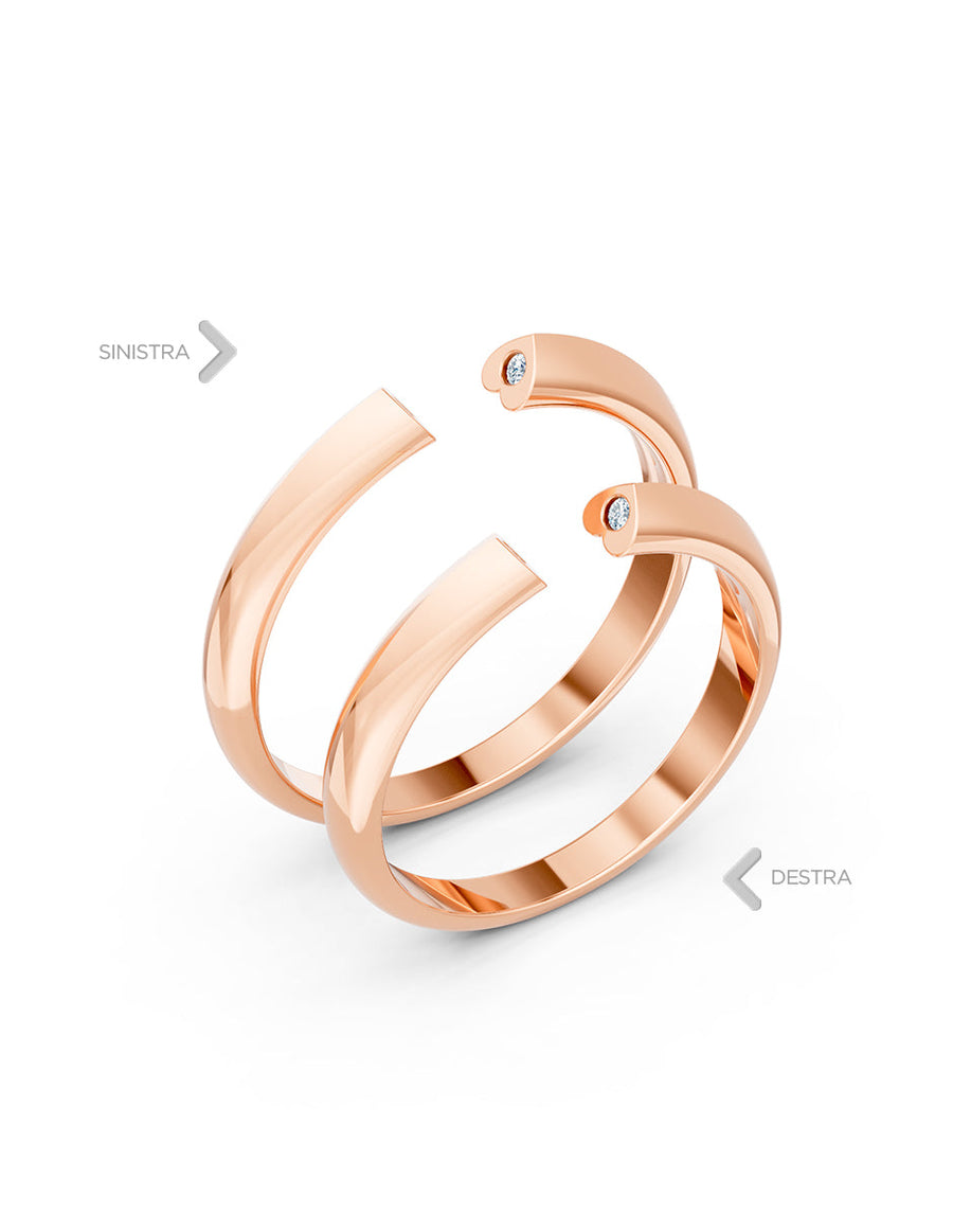 Argolla de matrimonio - unión perfecta - UNITI119