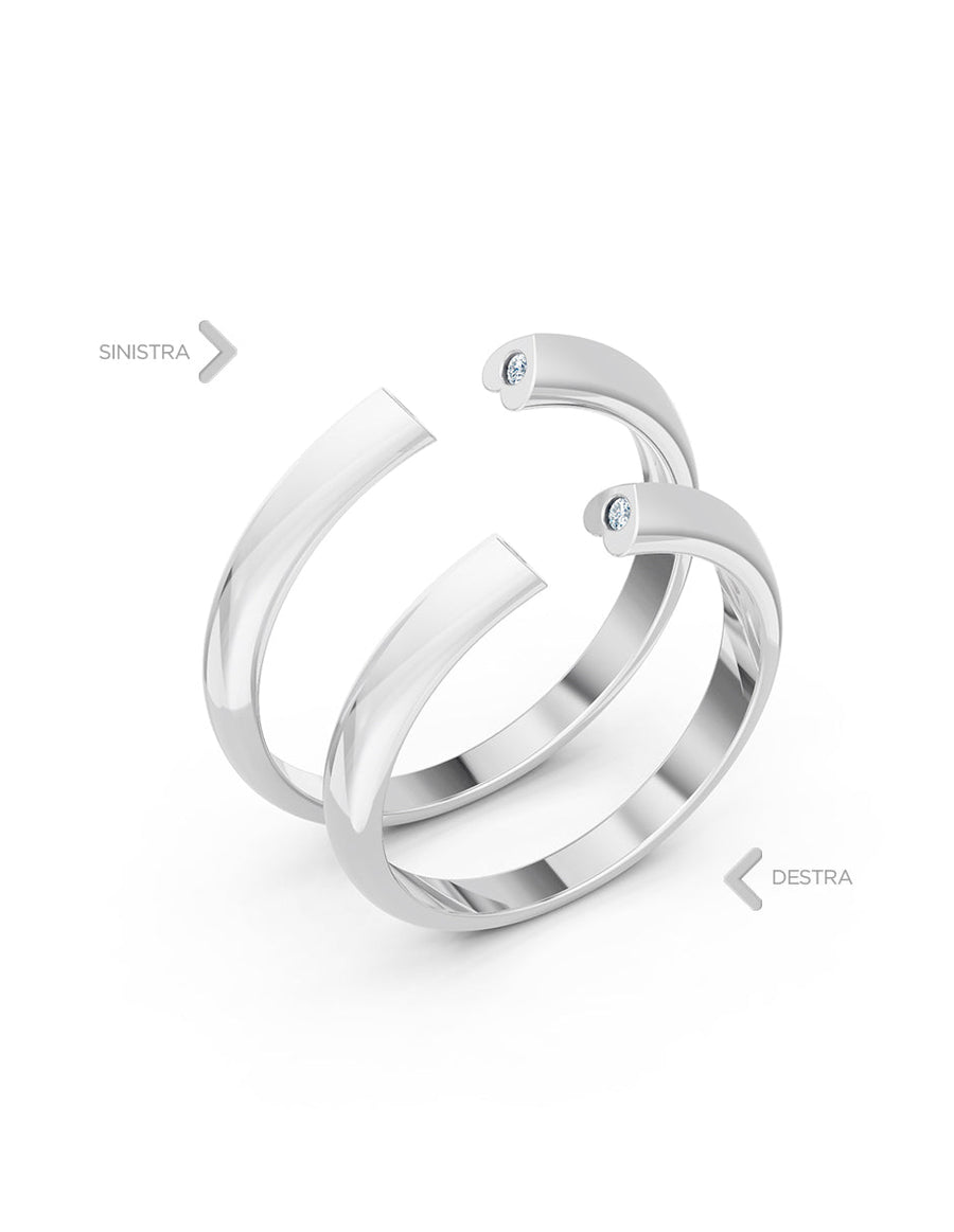 Argolla de matrimonio - unión perfecta - UNITI119