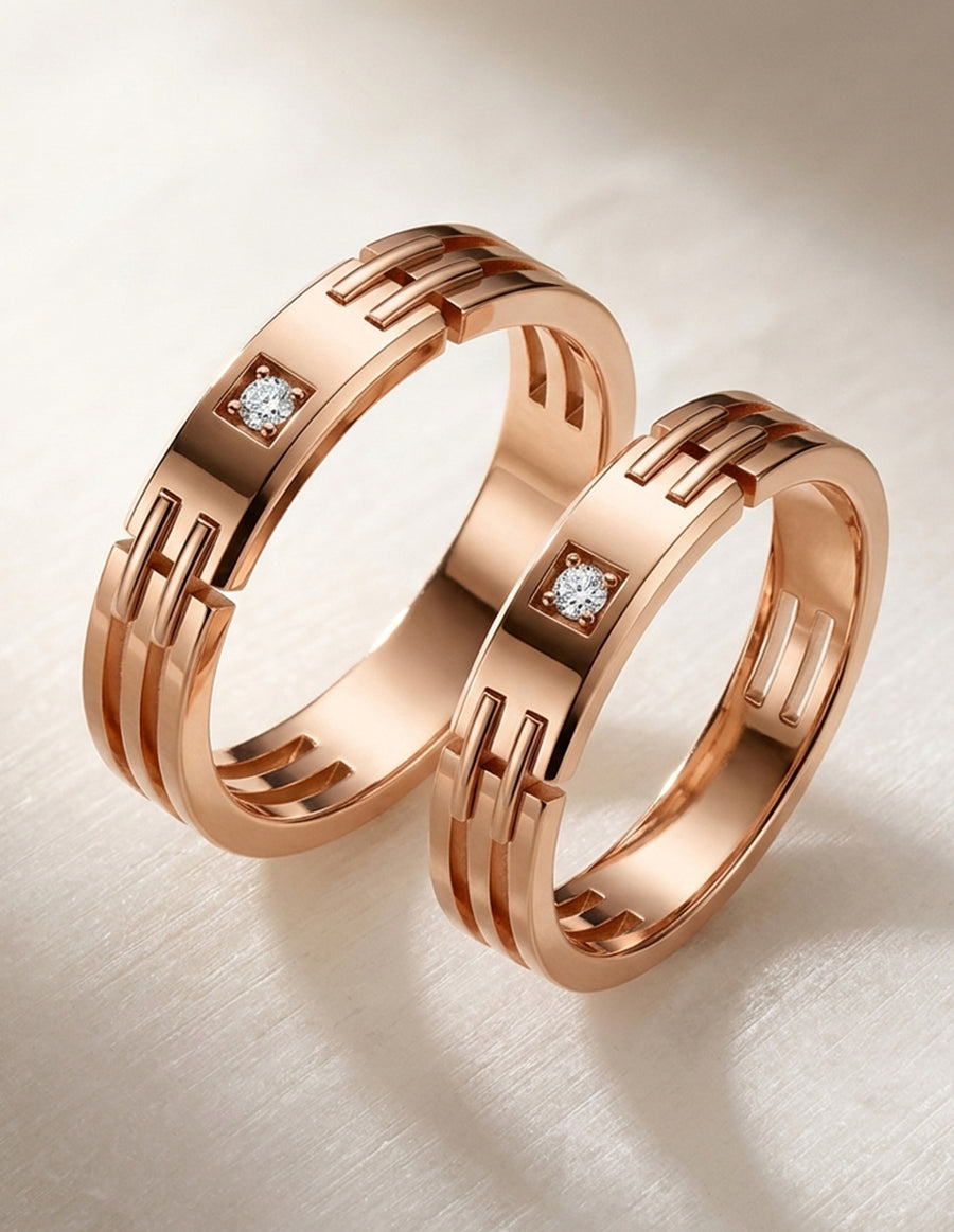 Argolla de matrimonio - unión perfecta - UNITI12