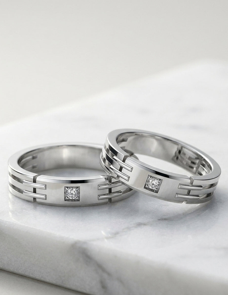 Argolla de matrimonio - unión perfecta - UNITI12