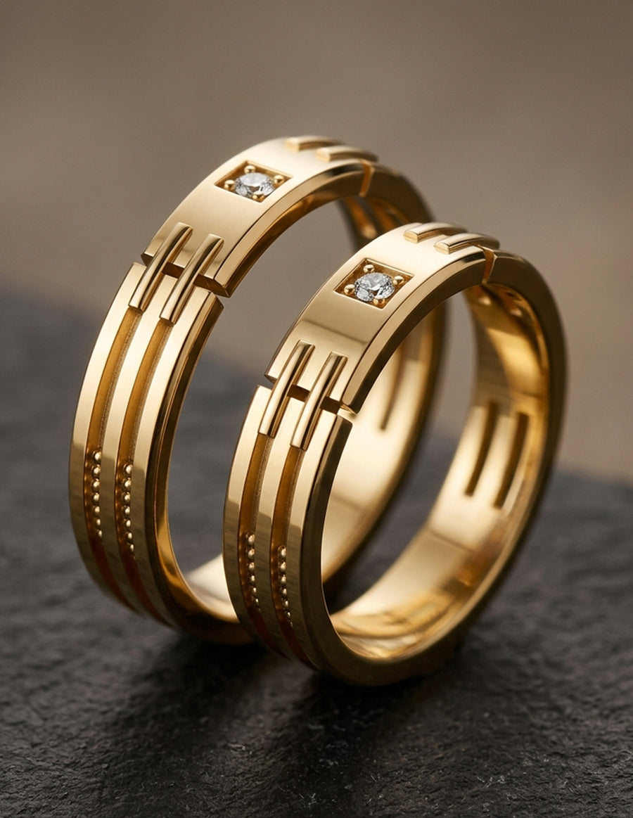 Argolla de matrimonio - unión perfecta - UNITI12