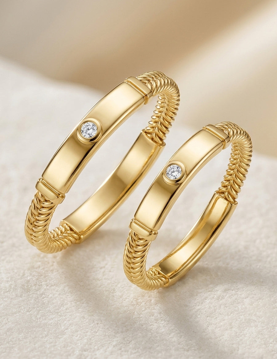 Argolla de matrimonio - unión perfecta - UNITI120