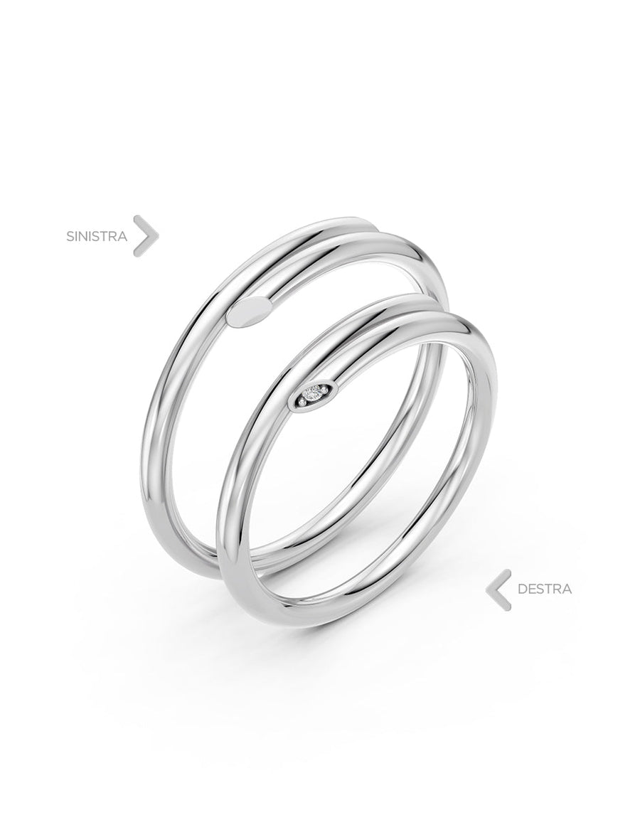 Argolla de matrimonio - unión perfecta - UNITI121